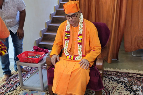 Assistant General Secretary Swami Tattvavidananda Maharaj visit