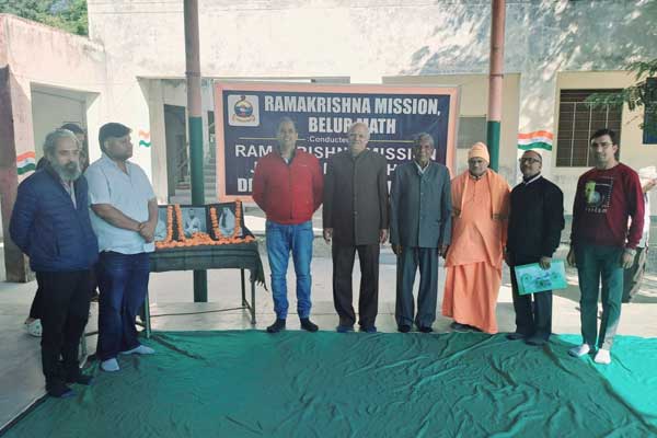 Winter relief in rural area by Ramakrishna Mission, Jaipur